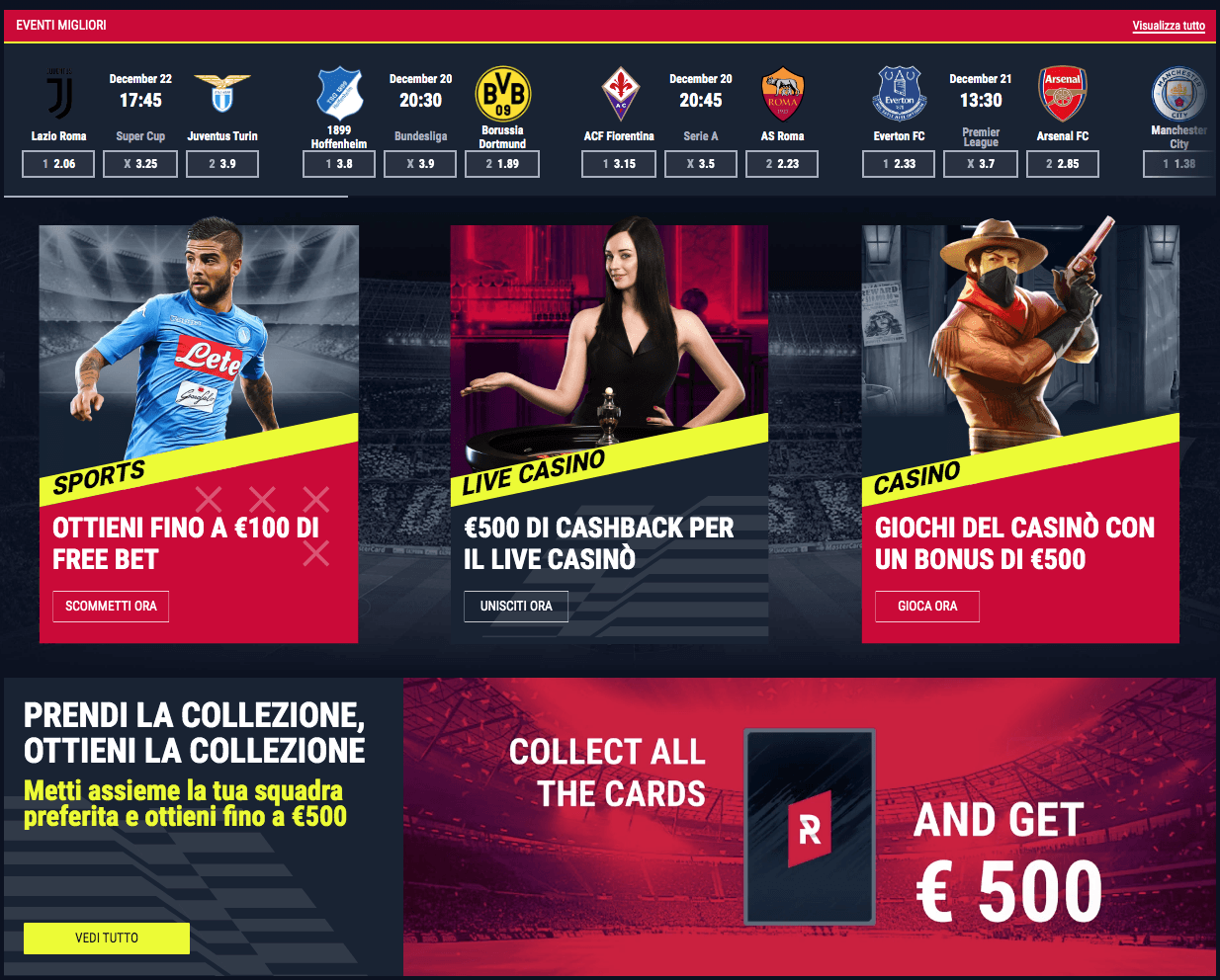 Rabona Scommesse | Bookmaker non AAMS online