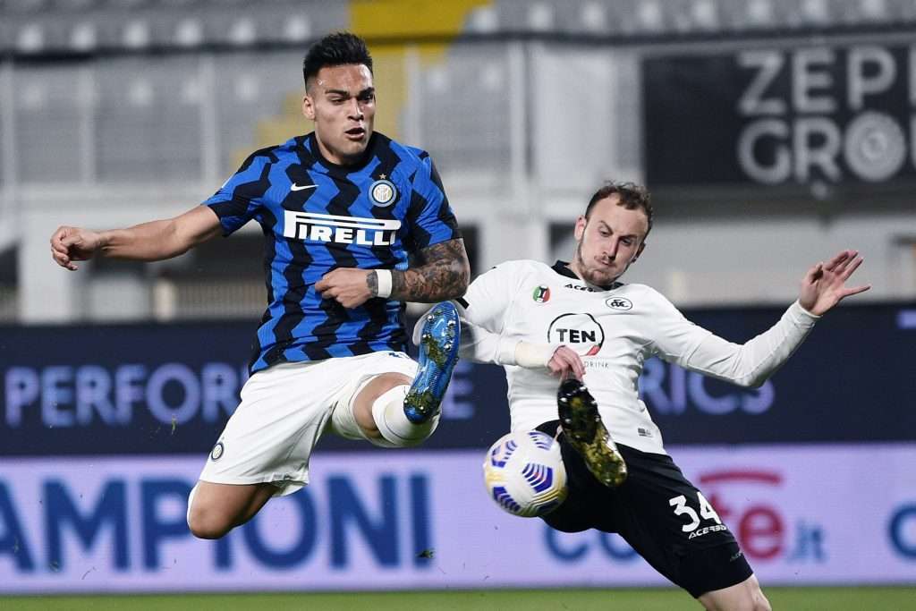 Lautaro-Terzi, Spezia-Inter