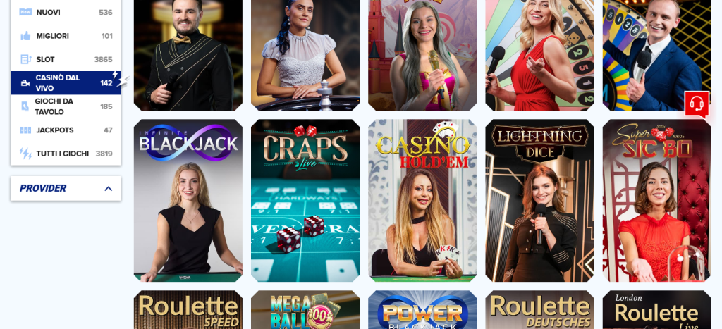 gioco Dadi Sportaza Casinò
