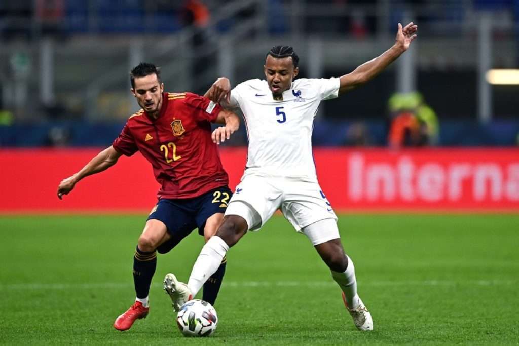 Sarabia-Kounde, Spagna-Francia