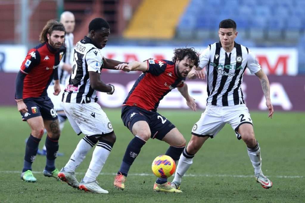 Destro-Makengo-Perez, Genoa-Udinese