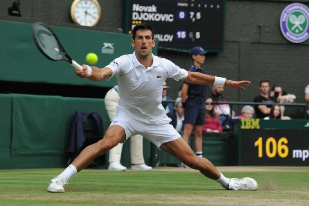Novak Djokovic, Tennis Wimbledon