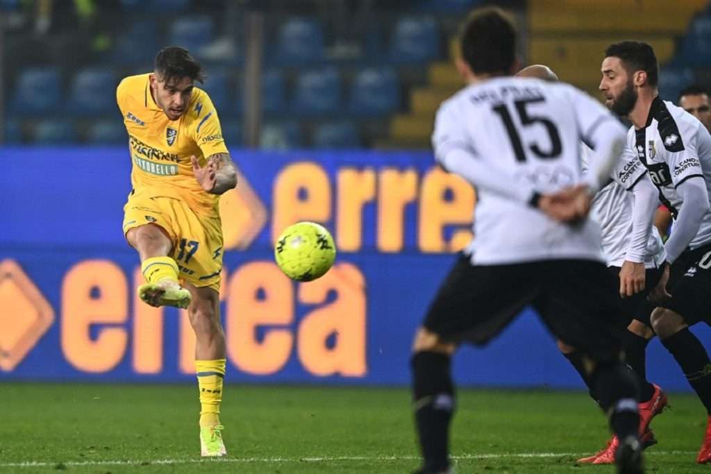 gol Cicerelli, Parma-Frosinone