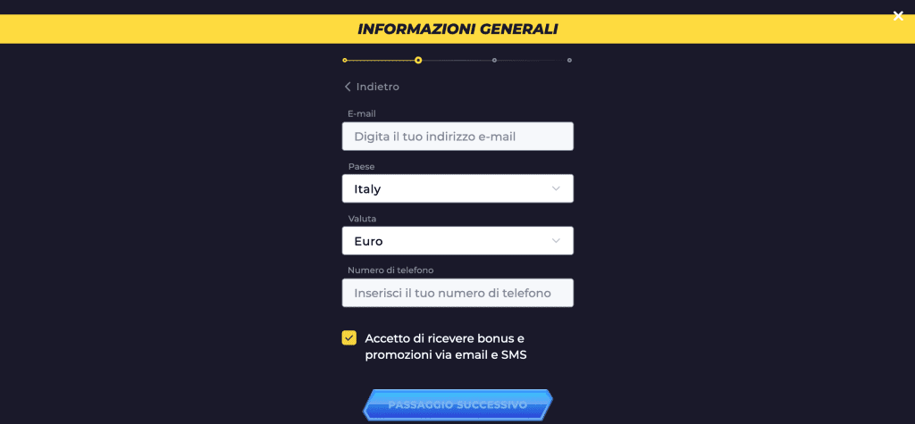 Account Bookmaker non AAMS