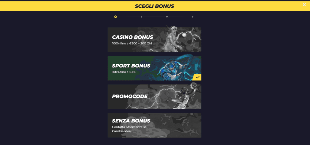 Bonus siti scommesse non aams