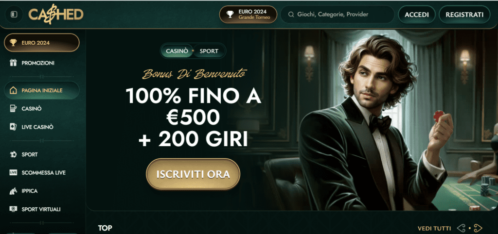 Cashed Casinò non AAMS
