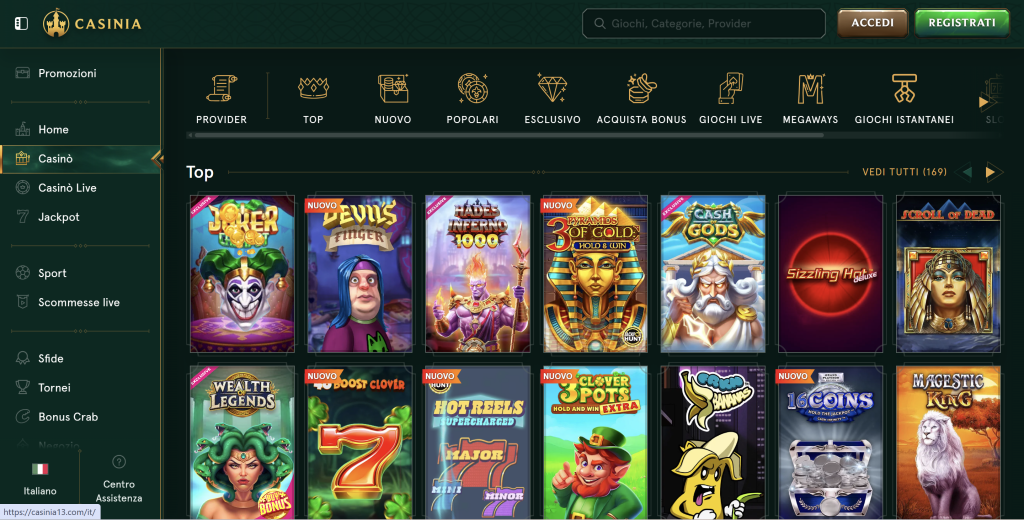 Casiniabet Casino